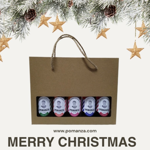 geschenkverpakking 5x25cl